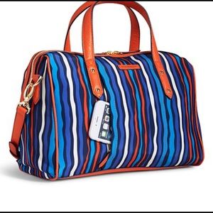 Vera Bradley Preppy Poly Marlo Satchel